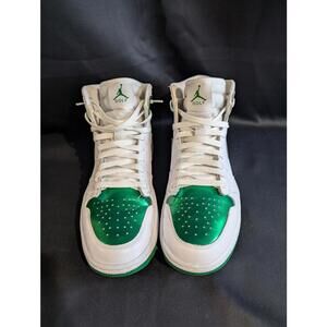 Jordan 1 High Golf "Metallic Green" Size 10 Used VGC DQ0660-130 Spikeless
